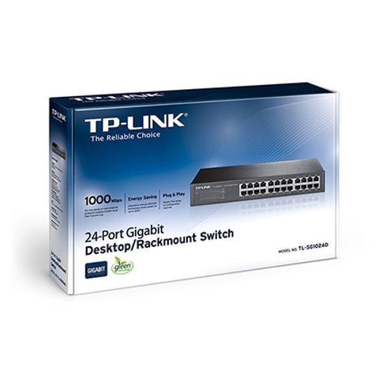 Switch 24 PORT TP-LINK TL-SG1024D 10\/100\/1000